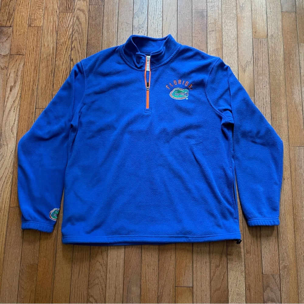 Knights Apparel Florida Gators Quarter Zip Size Large 42/44